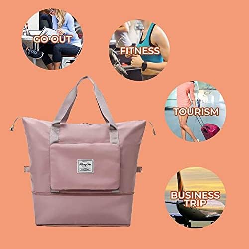 Large Capacity Foldable Travel Tote Bag (CA105)