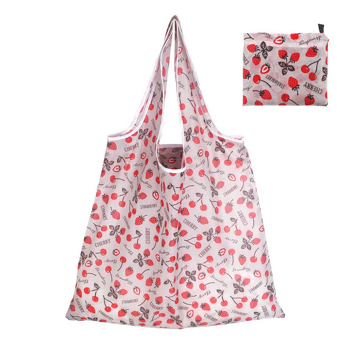 Large Capacity Foldable Shopping Bag – Assorted Prints 🛍️✨