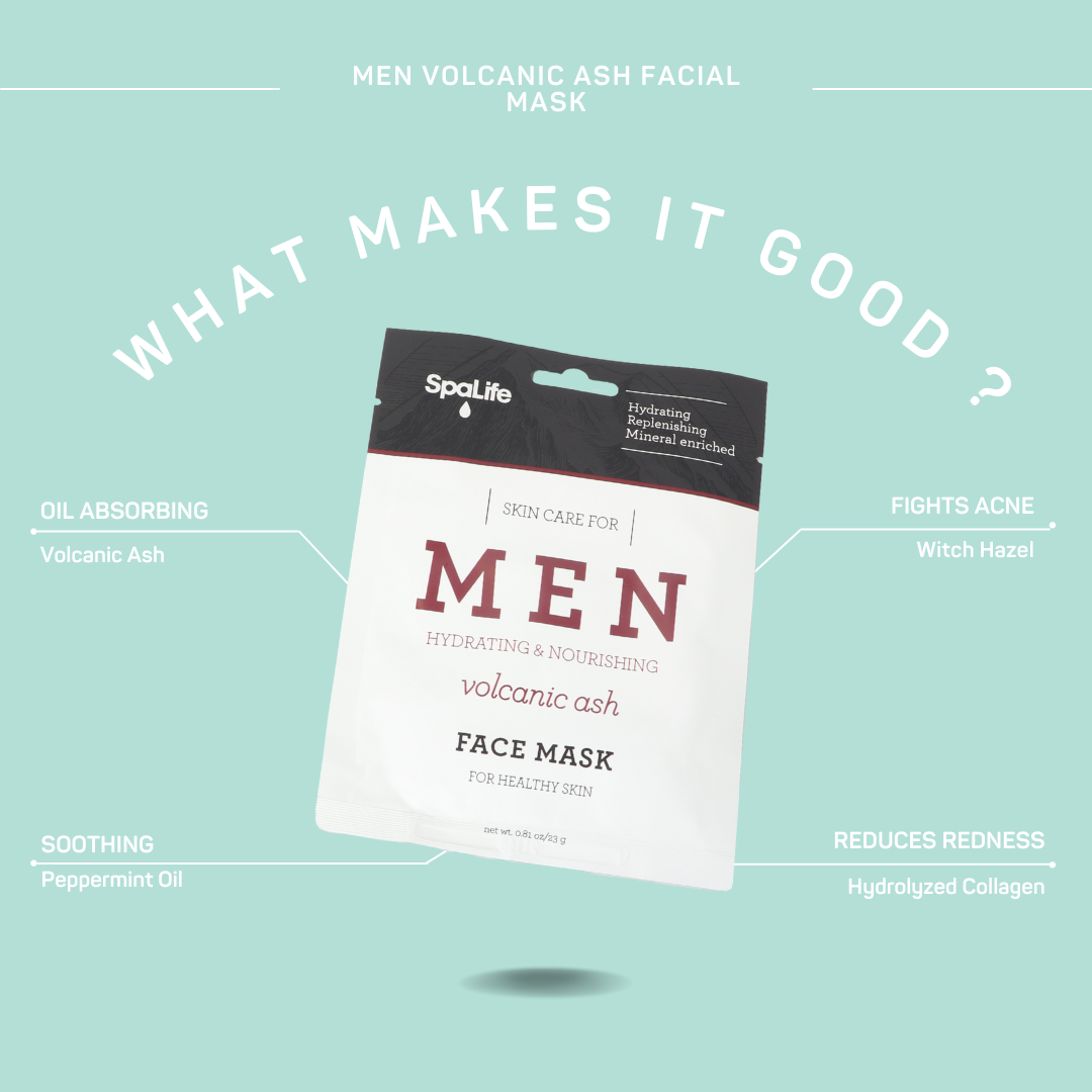 Father's Day Men's Volcanic Ash Hydrating Facial Mask