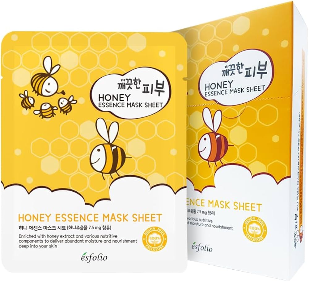 Honey Essence Mask Sheet - ESFOLIO