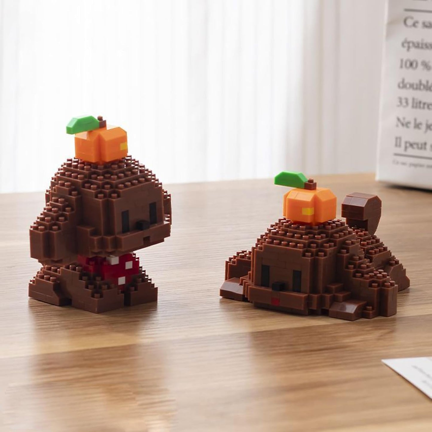 Set de construcción de bloques de perro – Figura coleccionable de minibloques (377 piezas) - CA214