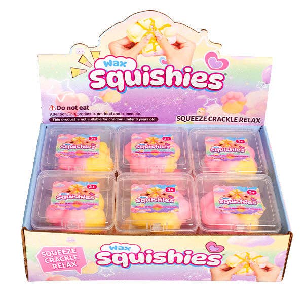 Wax Squishies Cat Paw Wax Crackle Fidget Toy
