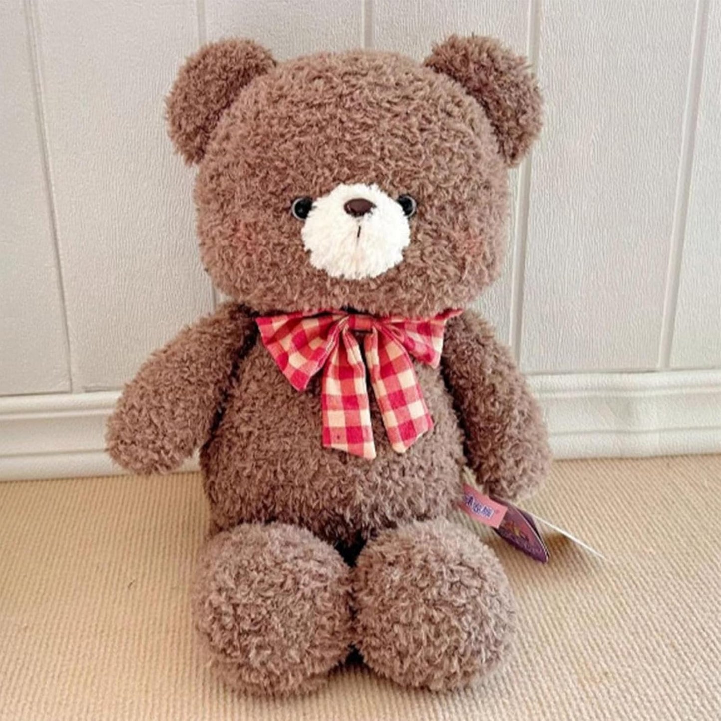 Oso y zorro de peluche con lazo - CA341