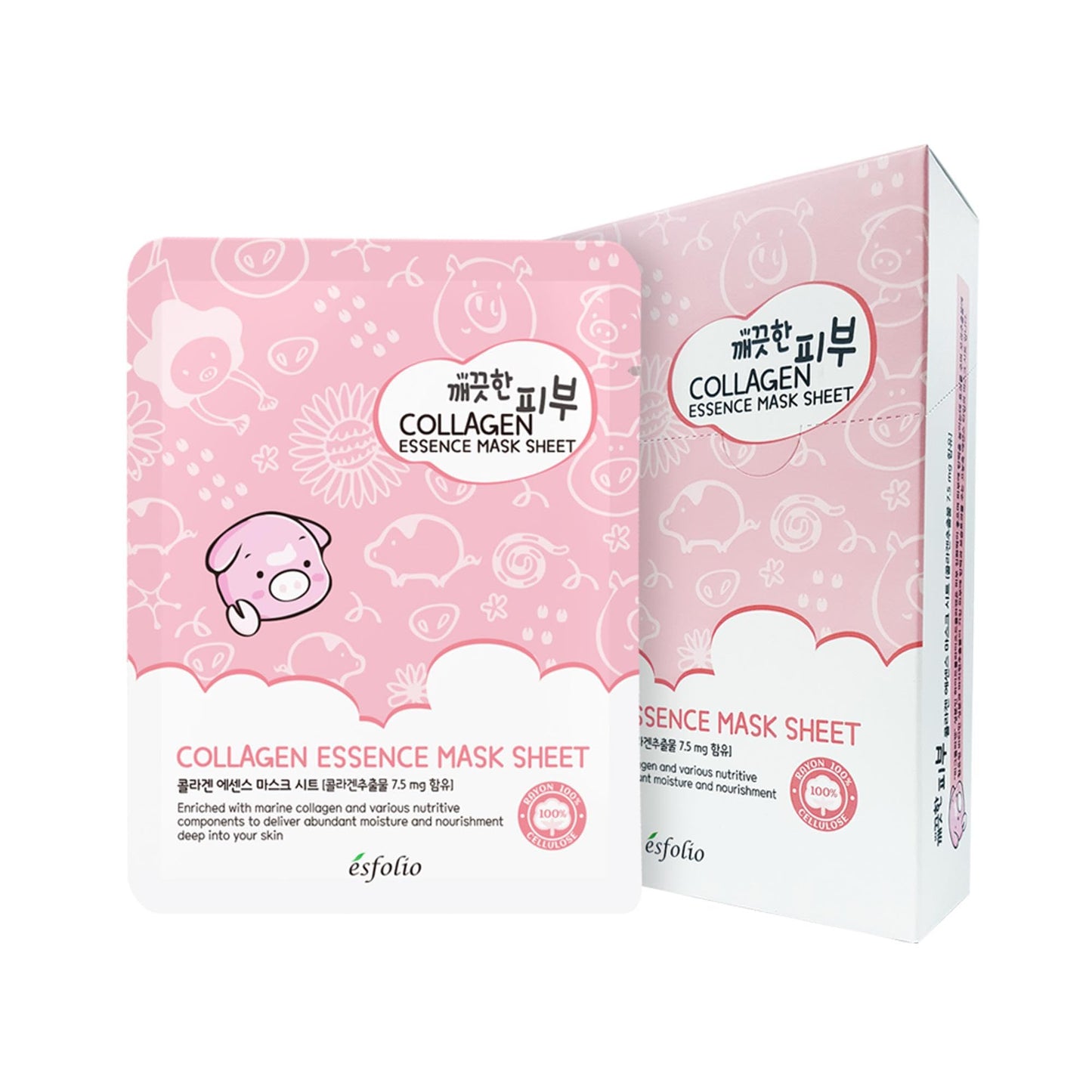 Collagen Essence Mask Sheet - ESFOLIO