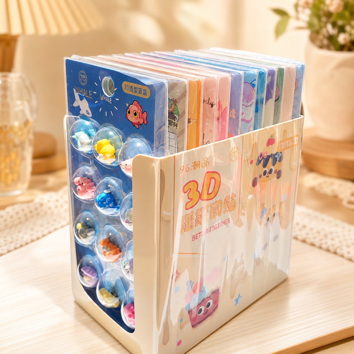 3D Raised Capsule Sticker for Phone Case & Laptop