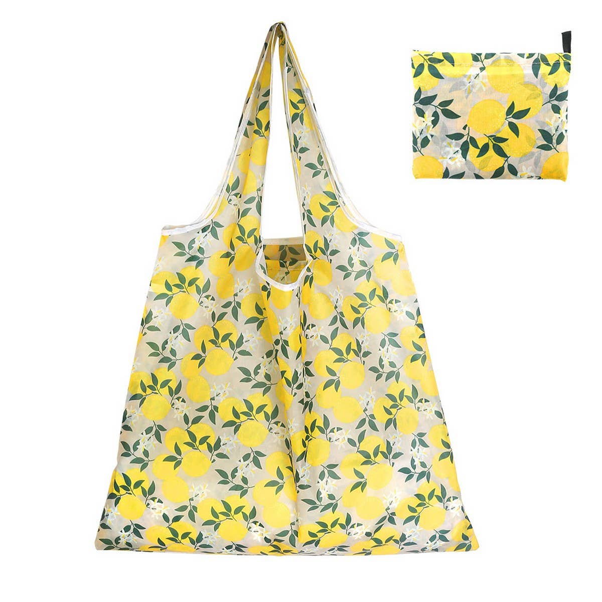 Large Capacity Foldable Shopping Bag – Assorted Prints 🛍️✨