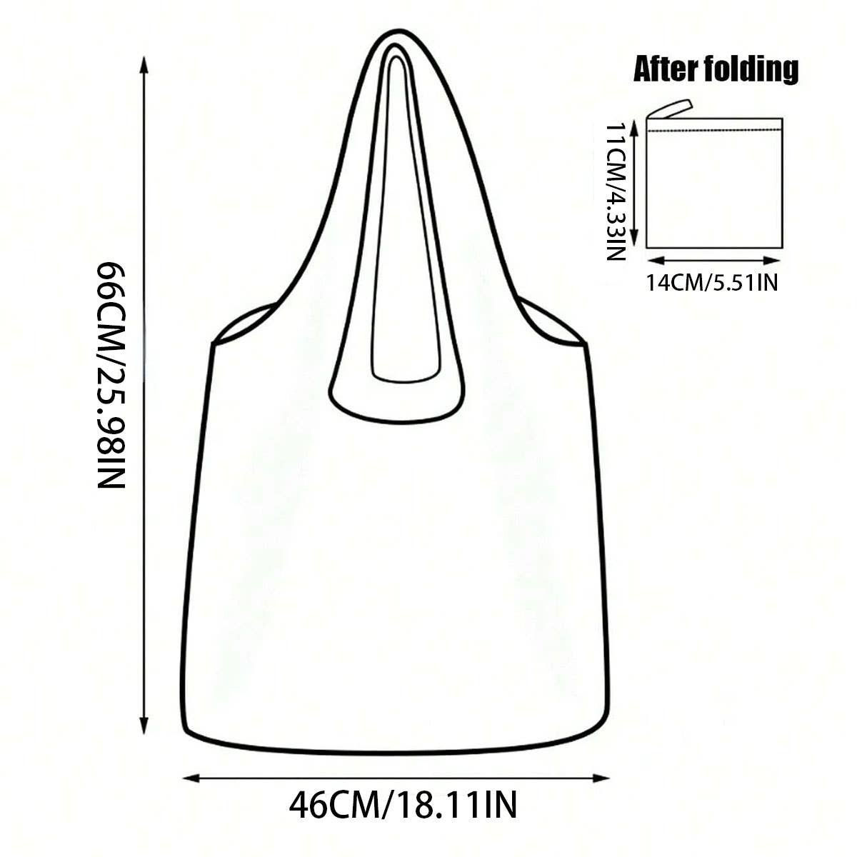 Large Capacity Foldable Shopping Bag – Assorted Prints 🛍️✨