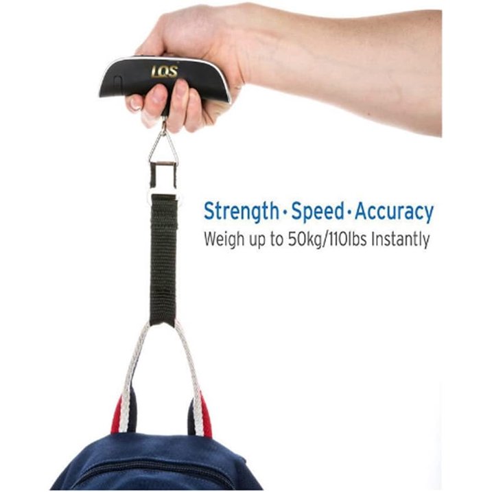 Báscula digital para equipaje: báscula portátil de viaje de hasta 50 kg - G8075-3