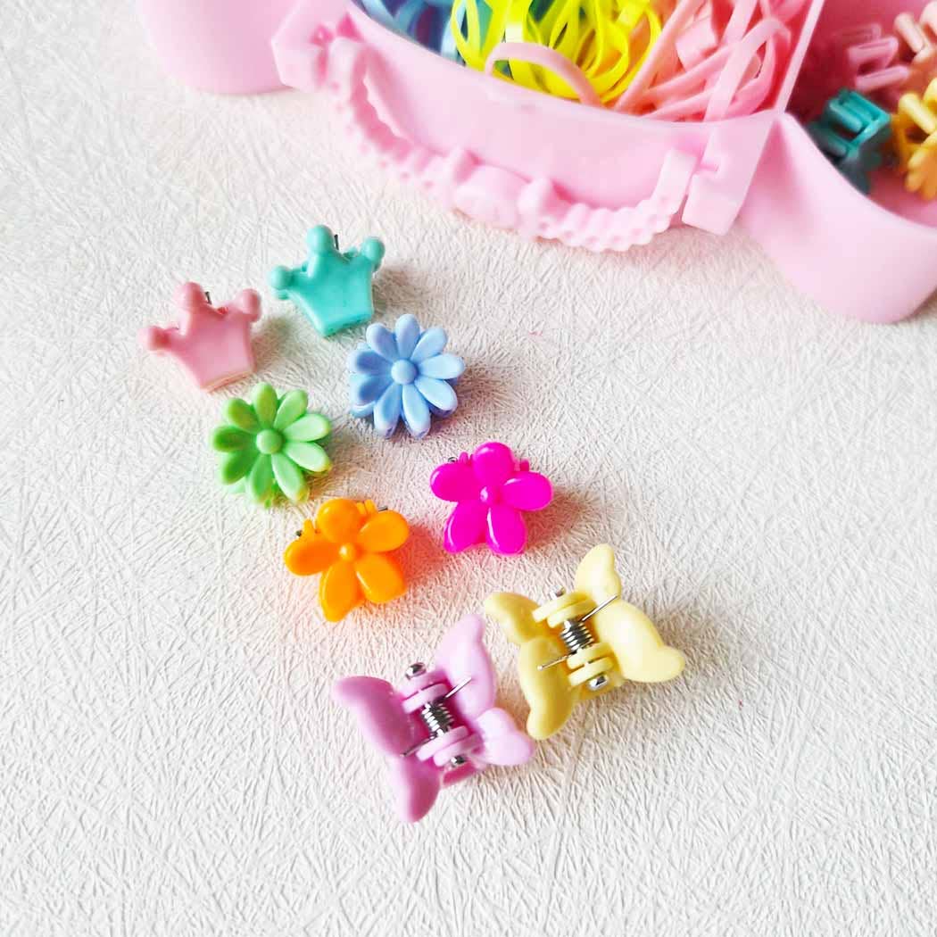 Candy Container Assorted Hair Accessory Set