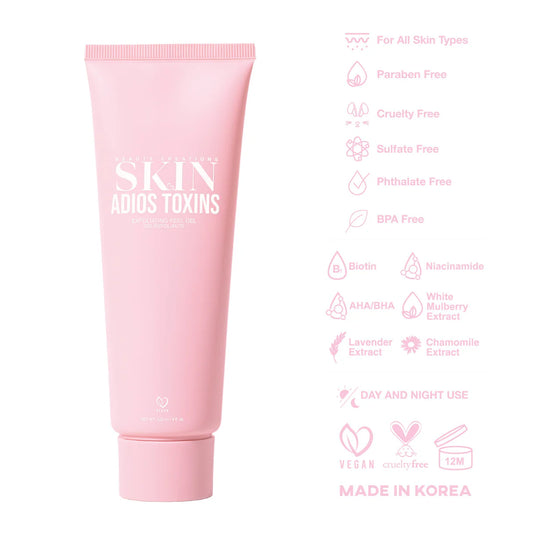 ADIOS TOXINS EXFOLIATING PEEL GEL - BEAUTY CREATIONS SKIN