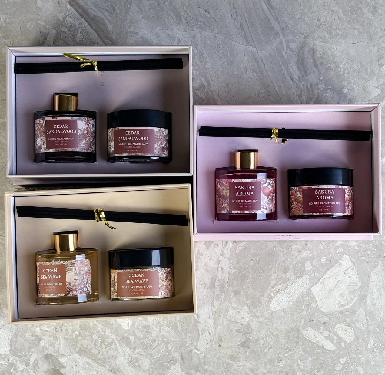 Aromatic Candle & Diffuser Set – CA089