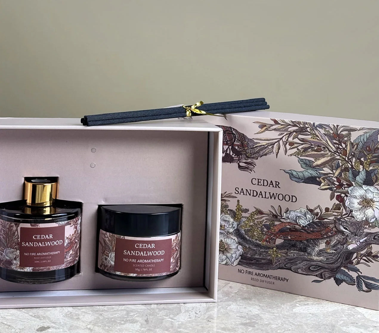 Aromatic Candle & Diffuser Set – CA089