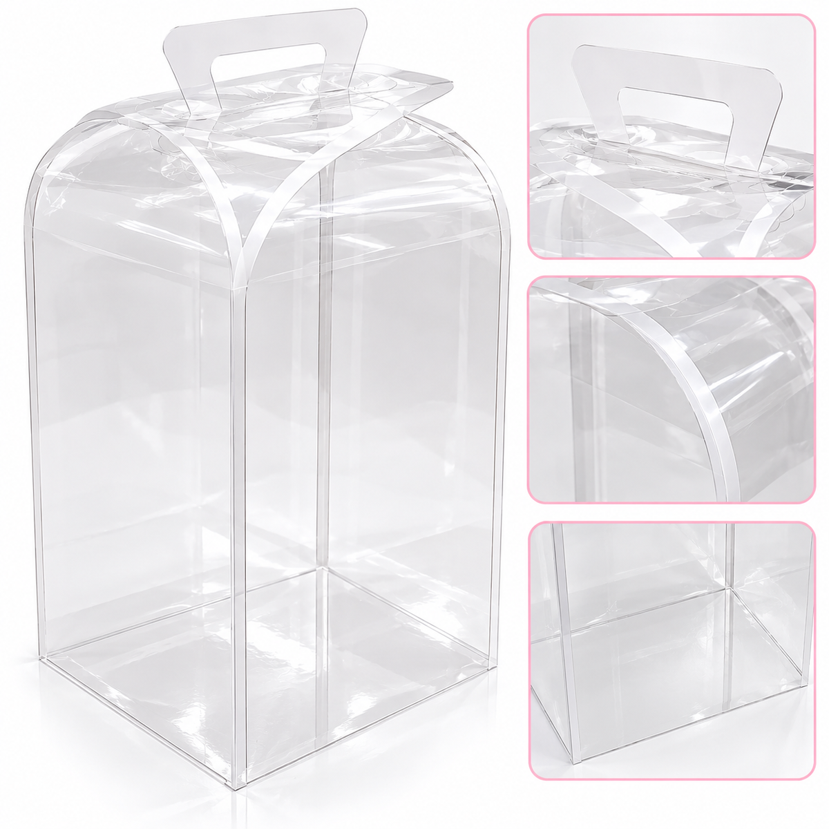 Transparent Gift Display Box – Elegant Gift Packaging SKU: EVE036