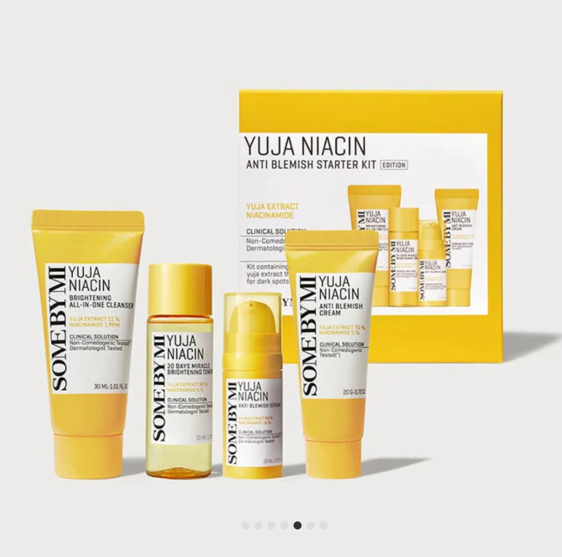 Some By Mi Yuja Niacin Anti-Blemish Starter Kit (Travel Size)