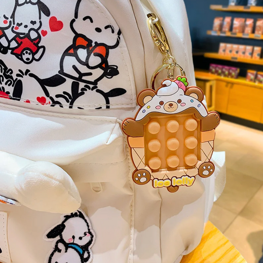 Ice Lolly Pop Bubble Keychain (CA114-3)