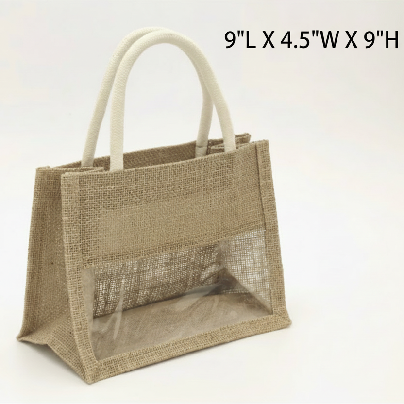 Bolsa de mano con ventana transparente (REF: F6790-1)