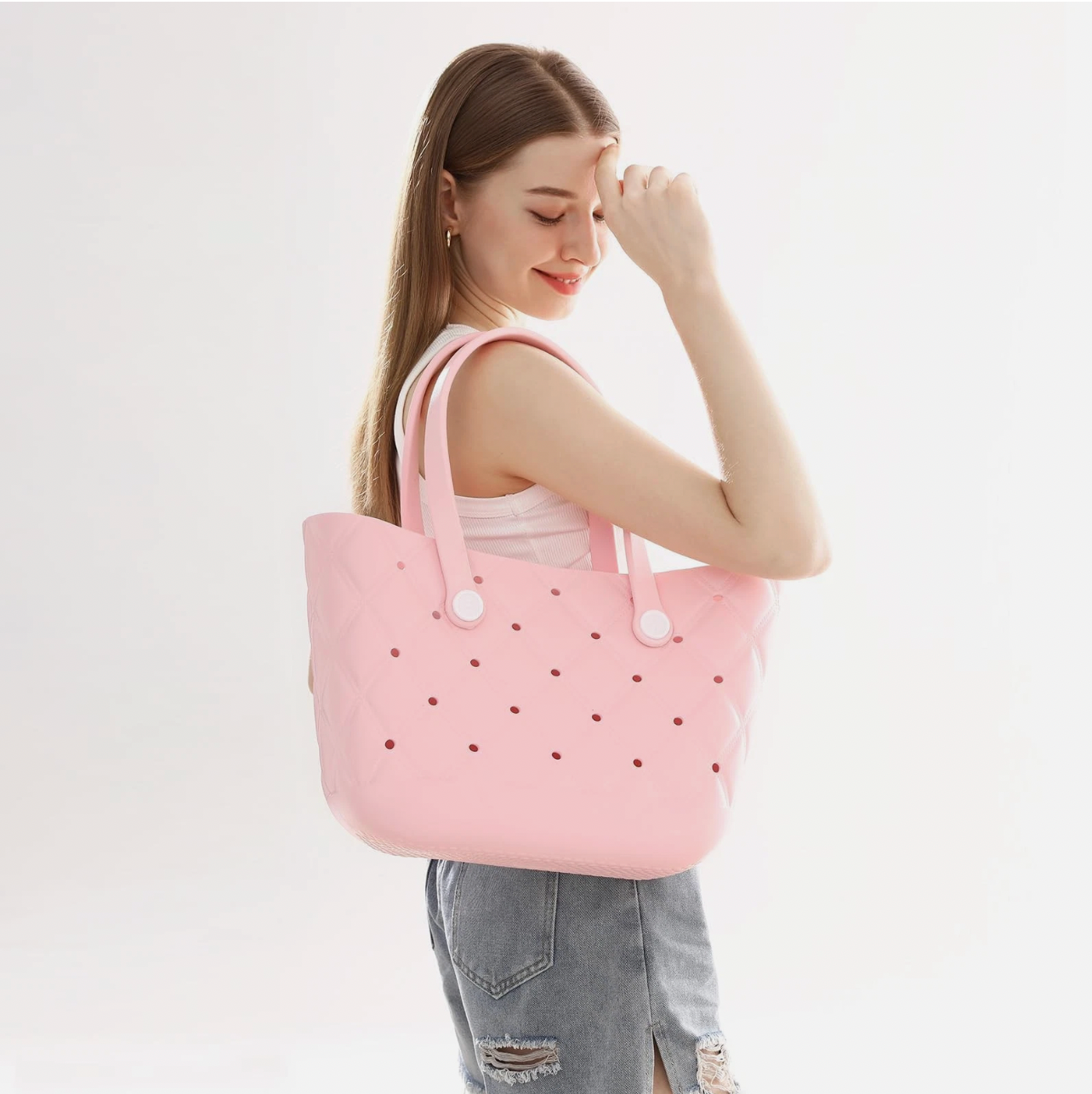 Waterproof Rubber Beach Tote Bag (REF:A02M)