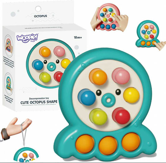 Sensory Push & Pop Octopus Toy for Toddlers (CA420)
