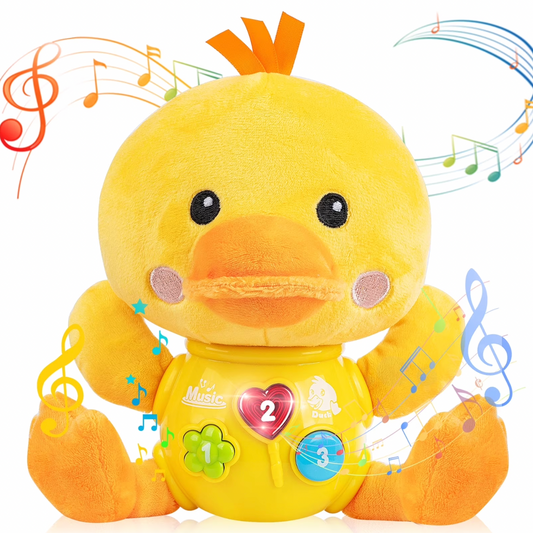 Patito musical bebé: luces y sonidos relajantes (CA443)