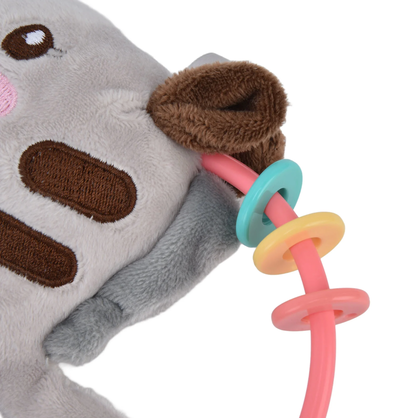 Caballo sensorial de peluche para bebé con música y luz (CA440)