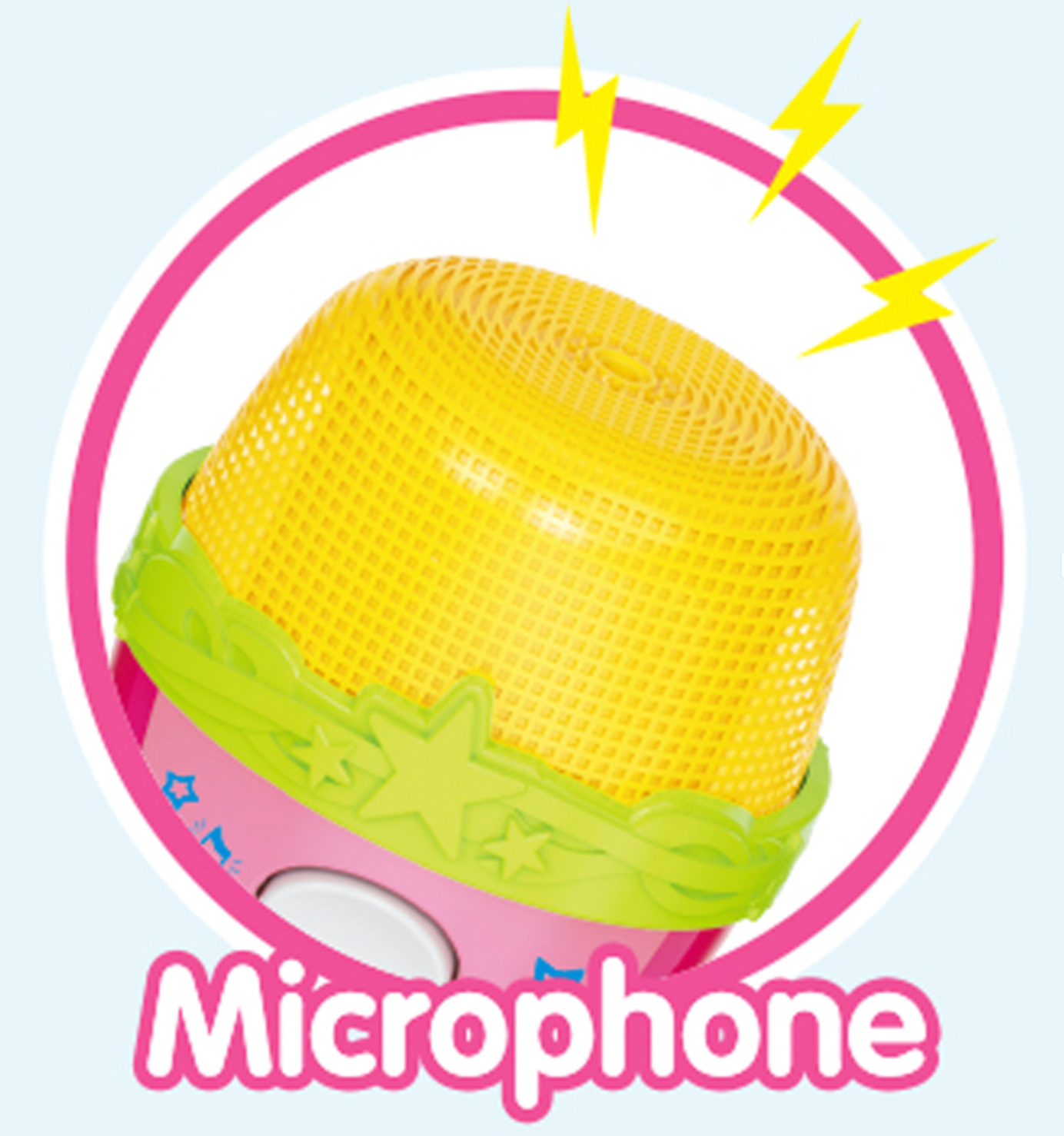 Kids Toy Microphone with Light & Sound (CA433)