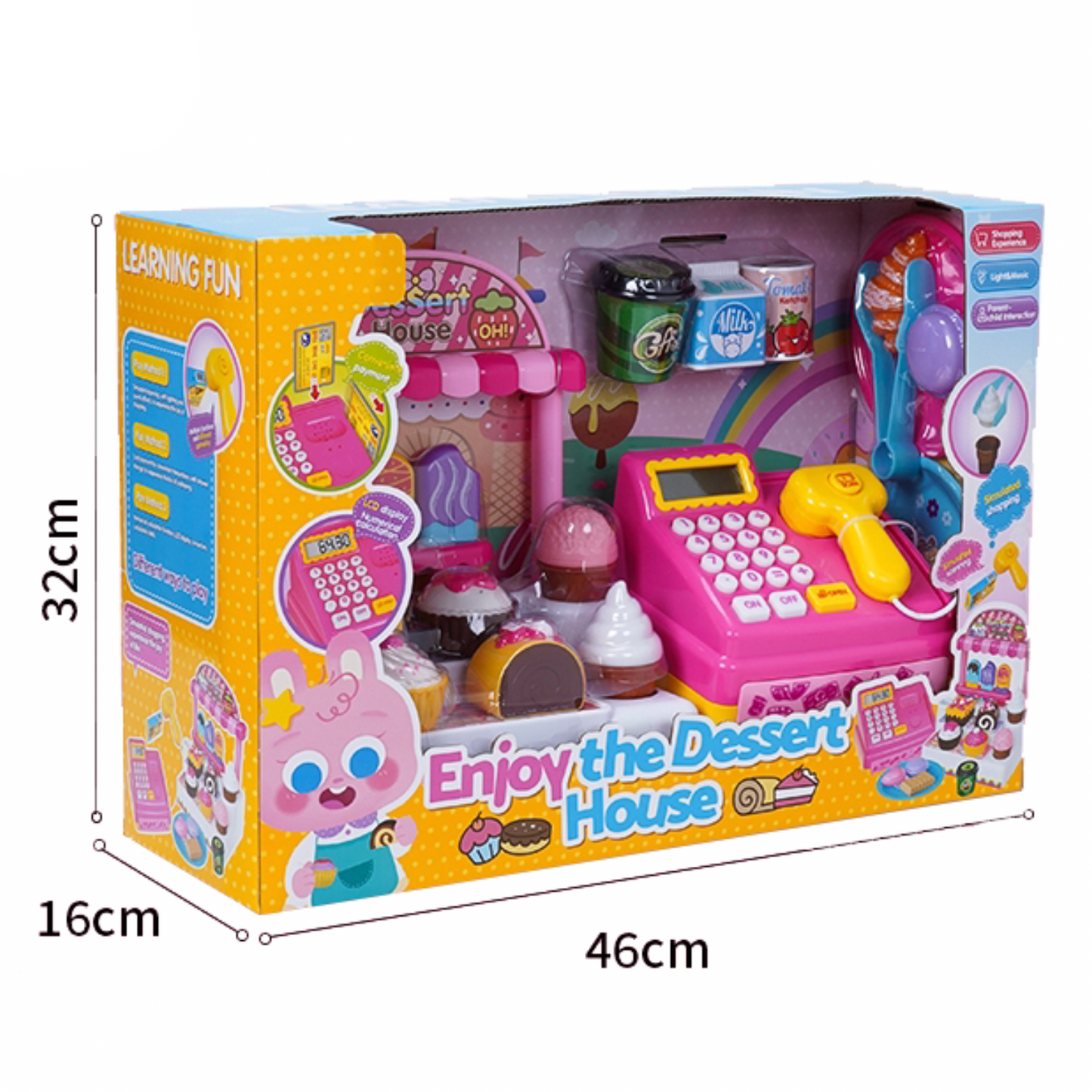 Juego de simulación "Disfruta de la Casa de Postres" (CA431)