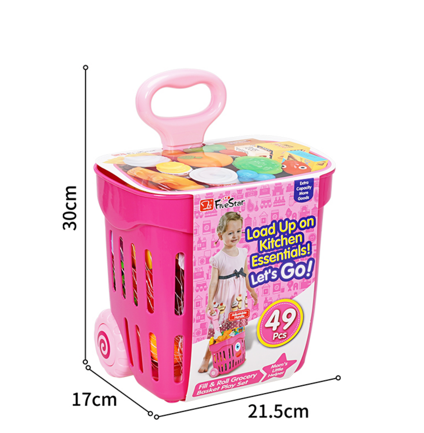 Juego de simulación de mini carrito de compras (CA429)