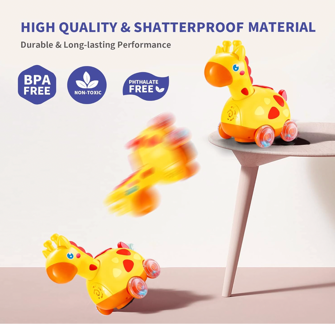 Juguete musical para gatear Bump &amp; Go Jirafa CA426