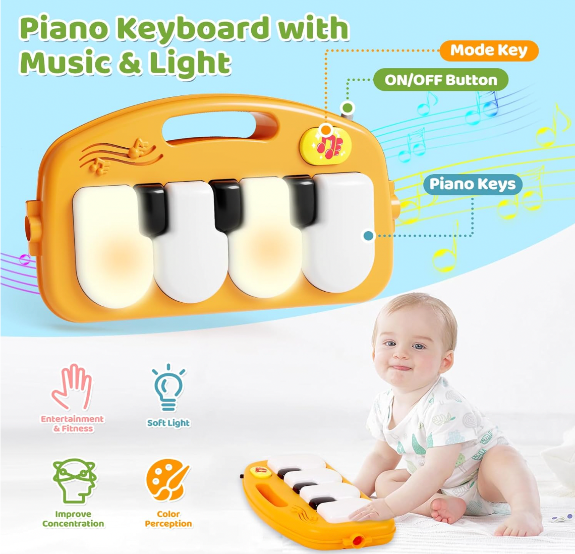 Gimnasio para bebés y andador de aprendizaje (CA424)