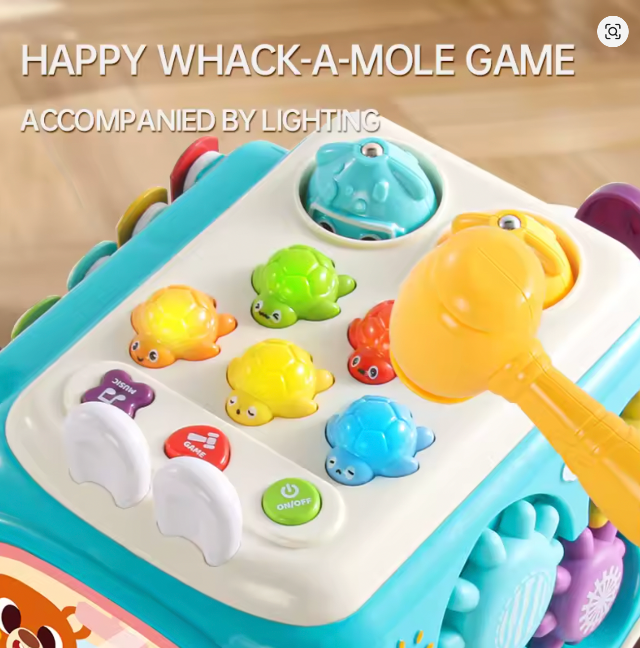 Autobús musical rojo para bebé (CA422)