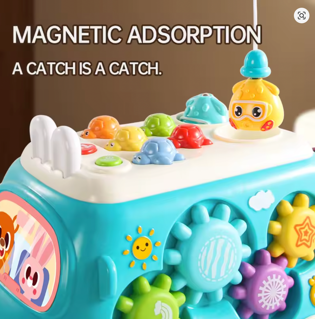 Autobús musical rojo para bebé (CA422)