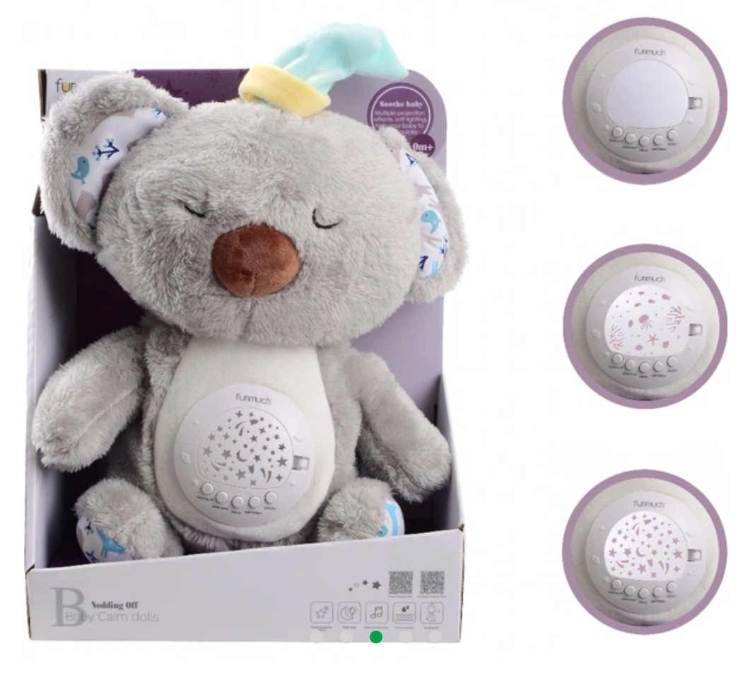 Soft Koala Musical & Light Projector (CA371-3)