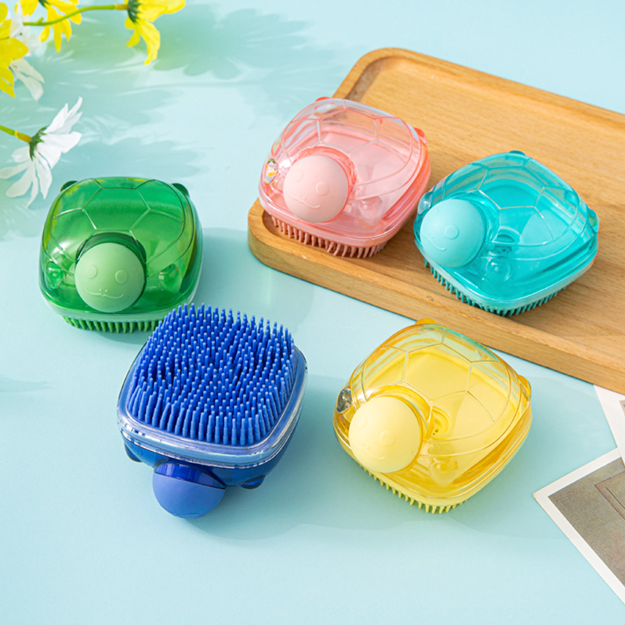 Hair and Shampoo Brush – Scalp Massage