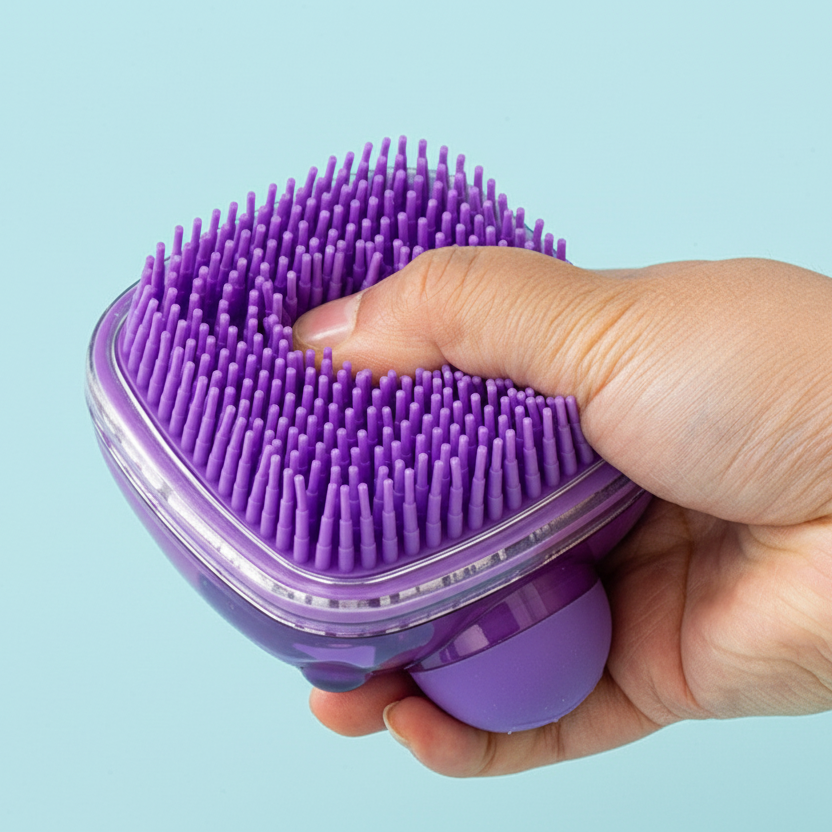 Hair and Shampoo Brush – Scalp Massage
