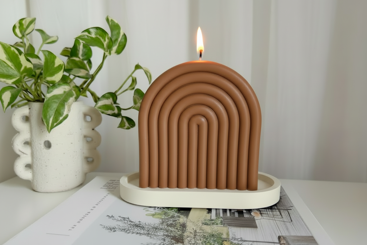 Arch Shape Decorative Candle (CA057-3)