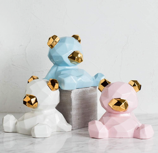 Sculpture Bear Ceramic - CA390