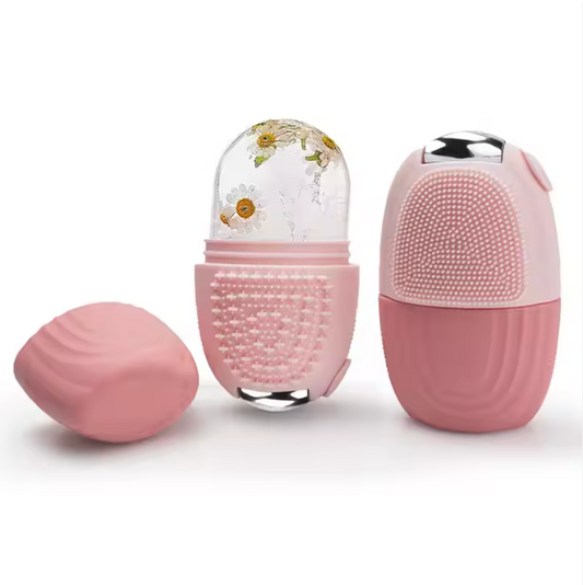 Silicone Ice Mold with Metal Roller