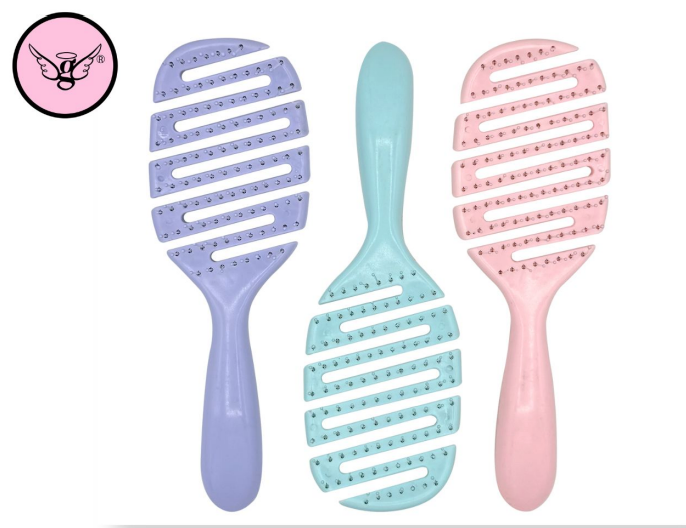 Flexible Vented Hair Brush