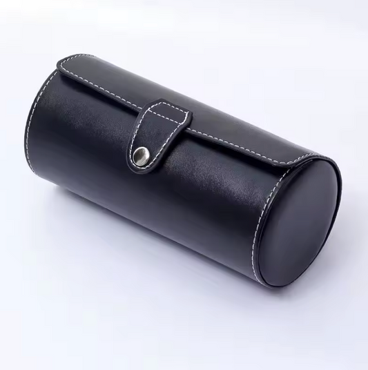 Leather Watch Box – Multi-Section Organizer