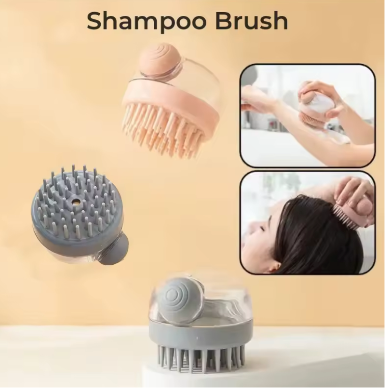 Hair and Shampoo Brush – Scalp Massage