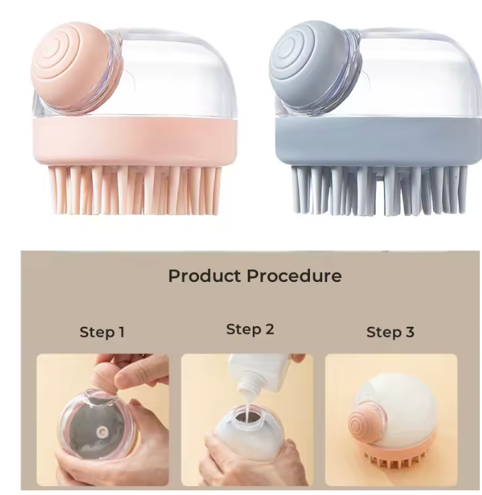 Hair and Shampoo Brush – Scalp Massage