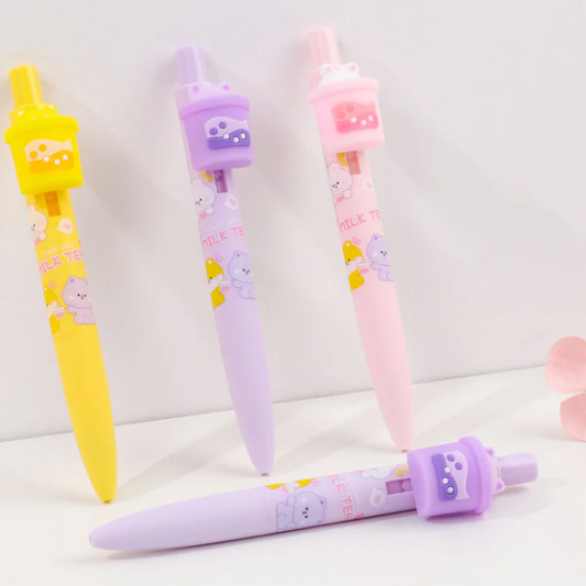 Surprise Gel Pen – Milk Tea Pet Theme Ref: KK-8224