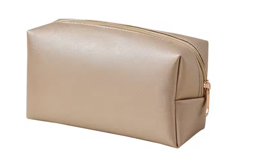 PU Leather Cosmetic Bag – Compact Travel Organizer