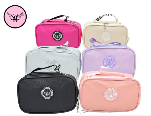 Cosmetic Bag with Handle – 6 Colors