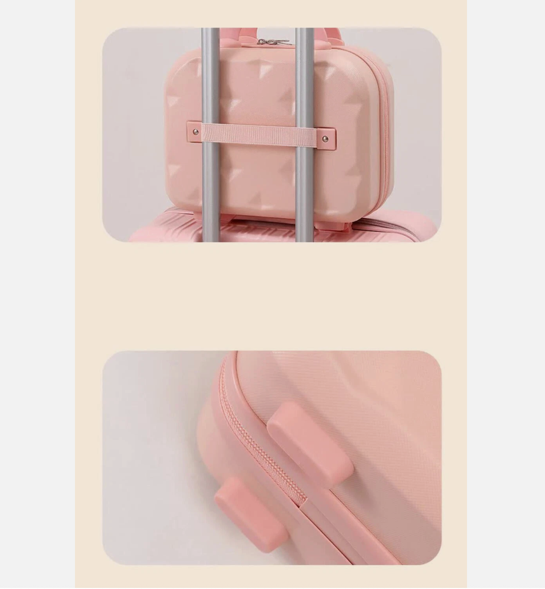 Travel Vanity Case - Dimond Shapes