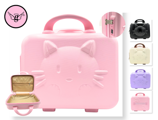 Travel Vanity Case – Cat Design