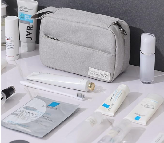 Waterproof Travel Toiletry Bag with Hanging Hook