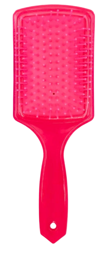 Paddle Hair Brush – Hot Pink & Purple