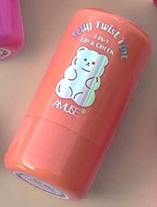 Jelly Twist 2-in-1 Lip & Cheek Tint - AMUSE