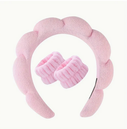 Bubble Spa Headband + Wristbands – CA-108